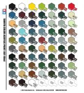 TAMIYA COLOR ACRYLIC MINI FLAT PAINT "XF"